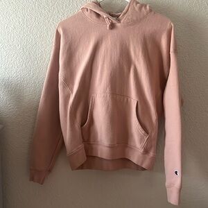 Used pink Champion hoodie